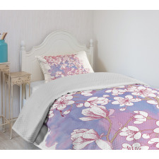 Japanese Spring Bloom Bedspread Set