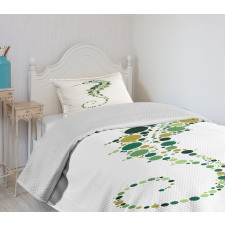 Pointillist Bedspread Set