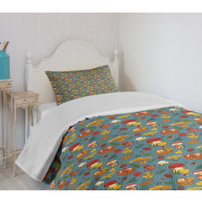 Champignon and Porcini Bedspread Set