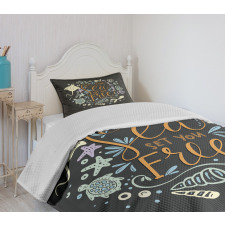 Let the Sea Set You Free Bedspread Set