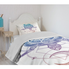 Geometry Animal Bedspread Set