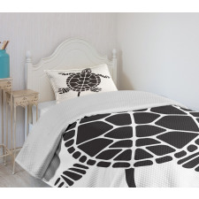 Geometric Shapes Motifs Bedspread Set