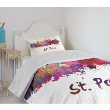 Saint Paul Skyline Bedspread Set