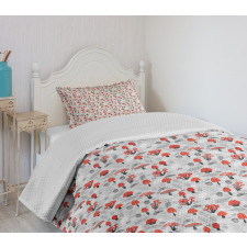 Sketch Woodland Design Bedspread Set