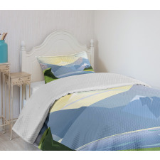 Refreshing Outdoors Bedspread Set