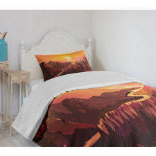 Forest Idyllic Morning Bedspread Set