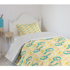 Breakfast Egg and Bacon Bedspread Set