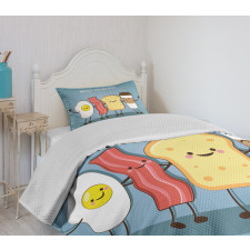 Morning Best Friends Bedspread Set