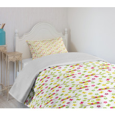 Colorful Preschool Bedspread Set