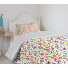 Pickles and Olives Bedspread Set