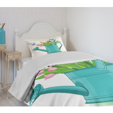 Bouquet of Tulips Garden Bedspread Set