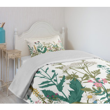 Wildflower Arrangement Bedspread Set