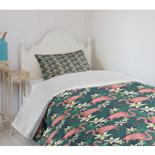 Tropic Nature Wildlife Bedspread Set