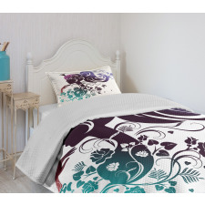 Abstract Portrait Bedspread Set