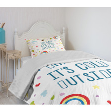 Summer Joke Colorful Bedspread Set