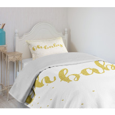 Sparsed Dot Bedspread Set