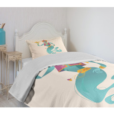 Genie with Magic Tool Bedspread Set