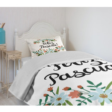 Feliz Pascua Easter Bedspread Set