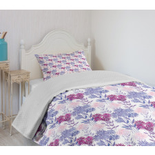 Botanical Field Yard Bedspread Set