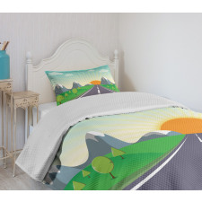 Road Trip Forest Bedspread Set