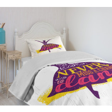 Female Dancer Bedspread Set