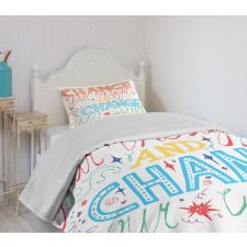 Inspirational Resilience Bedspread Set