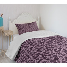 Doodle Nature Birds Bedspread Set