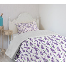 Blossoming Fresh Herbs Bedspread Set