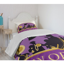 French Quarter Band Bedspread Set