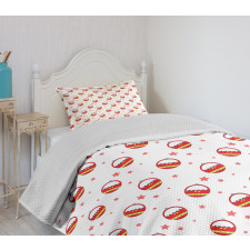 Ferris Wheel Cars Bedspread Set