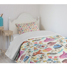 Kids Playground Theme Bedspread Set