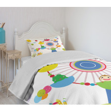 Nursery Animals Bedspread Set