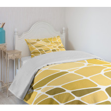 Disorganized Blocks Bedspread Set