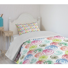 Colorful Contemporary Bedspread Set