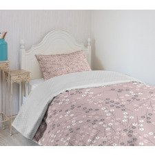 Swirling Branches Springtime Bedspread Set