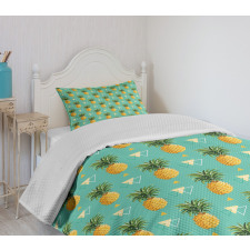 Hipster Fruits Bedspread Set