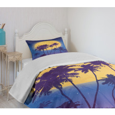 Coconut Palm Beach Bedspread Set