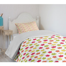 Cartoon Nursery Kitchen Bedspread Set