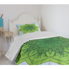 Sketch Flower Bedspread Set