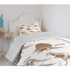 Reptile Dinos Bedspread Set