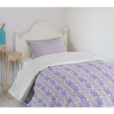 Doodle Nature Spring Herbs Bedspread Set