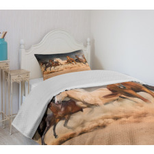 Equine Themed Animals Bedspread Set