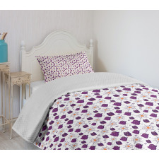 Owl and Spider Webs Bedspread Set