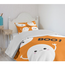 Flying Ghost Spirit Character Bedspread Set