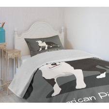 American Cartoon Terrier Bedspread Set