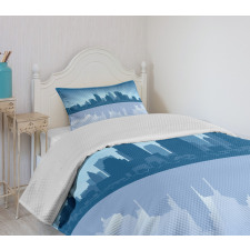 Minneapolis Silhouette Bedspread Set