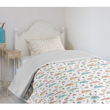 Mountains and Trees Bedspread Set