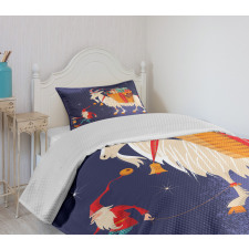 Xmas Present Bedspread Set