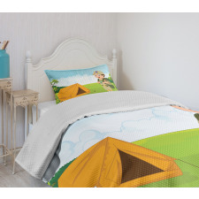 Nature Forest Adventure Bedspread Set