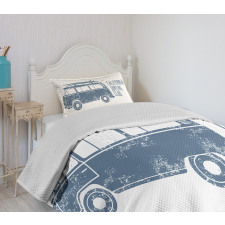 California Surfing Club Vintage Bedspread Set